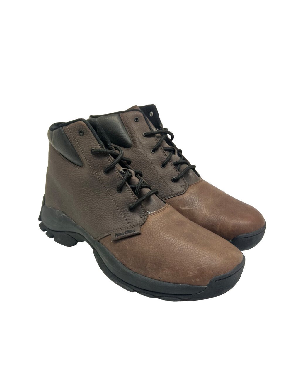 Nautilus Men's 6” Soft-Toe Casual Work Boots N4020 Brown Leather Size 15M